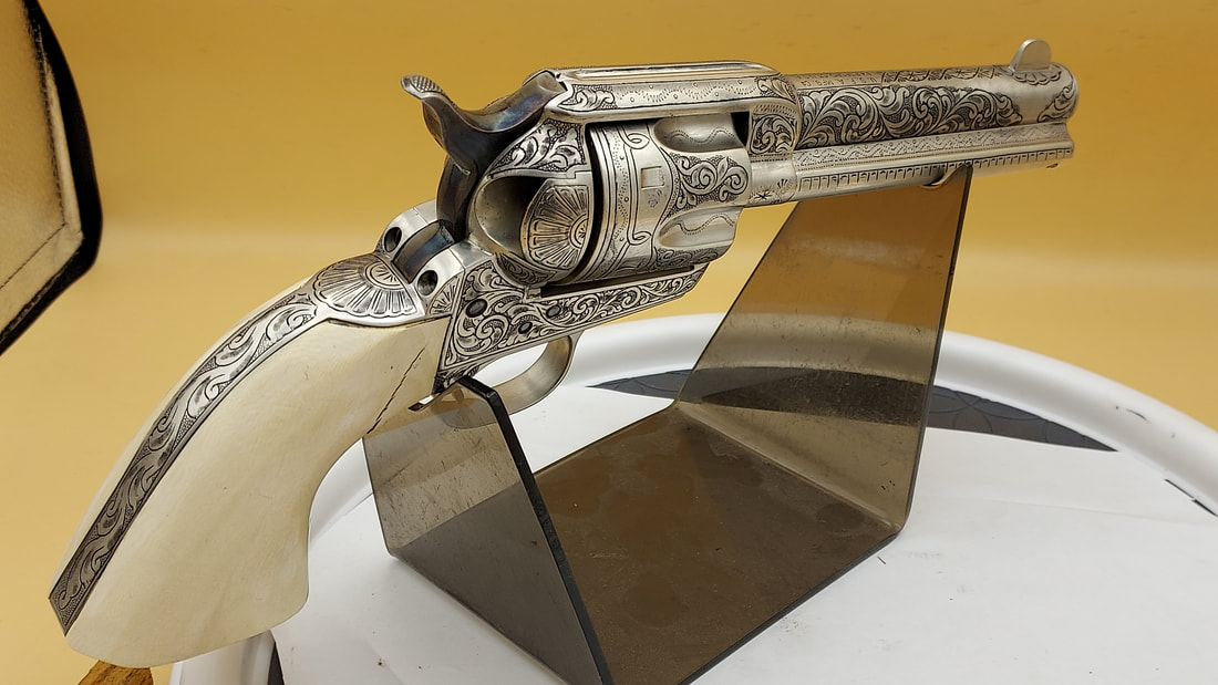 Colt Single action hand engraved by David Wade Harris